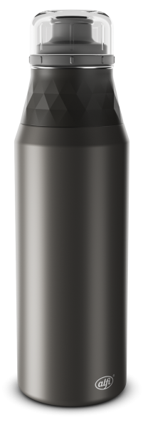 alfi Trinkflasche Endless Bottle FUSION cool grey/caviar black 0,9